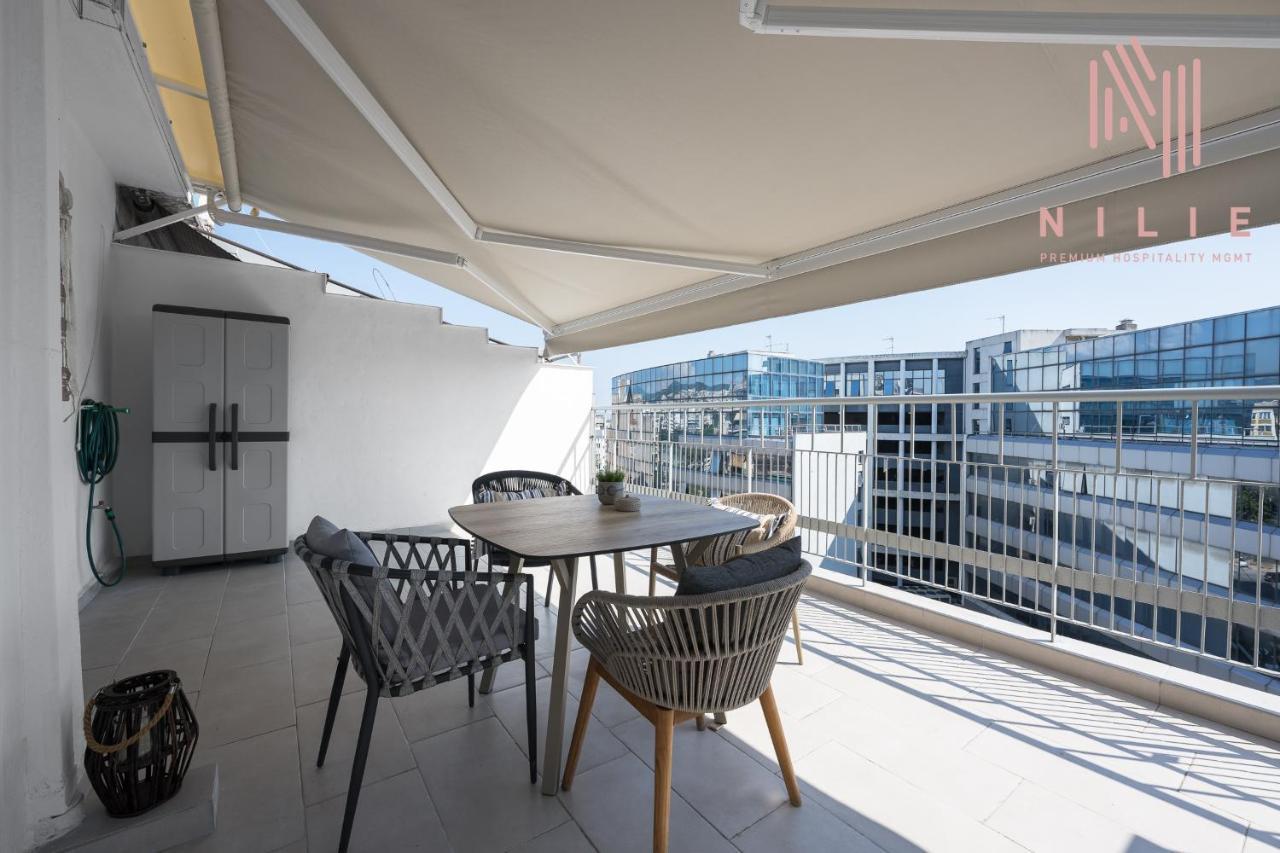 Апартаменты Penthouse Level 7, Nilie Hospitality Mgmt Салоники Экстерьер фото